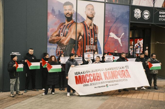 Podemos pide suspender el partido entre Baskonia y Maccabi por la actitud "violenta y progenocida" de sus aficionados