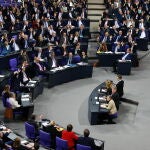 Session of the German parliament 'Bundestag' in Berlin