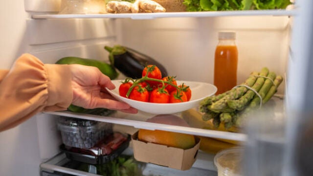 Alimentos en la nevera 