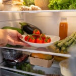 Alimentos en la nevera 