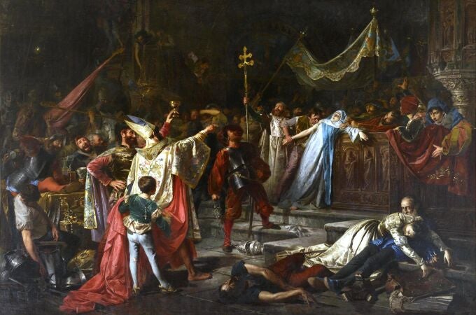Del saqueo de Roma, de Francisco Javier Amérigo y Aparici. 1887. (Museo del Prado, Madrid).