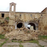Se derrumba parte de la iglesia del convento de San Bernardino de Siena en Cuenca de Campos