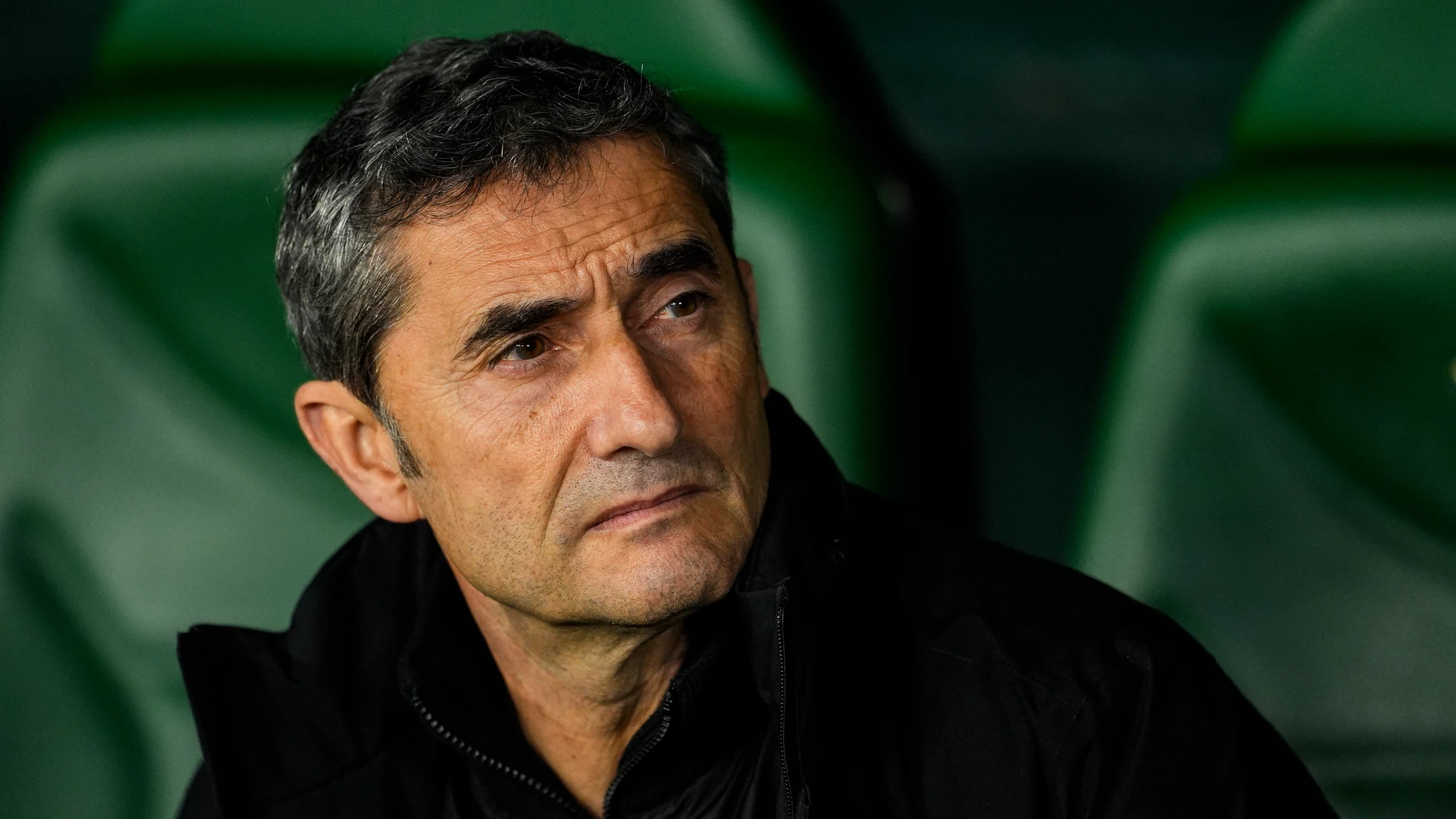 Ernesto Valverde, head coach of Athletic Club, looks on during the Spanish league, LaLiga EA Sports, football match played between Real Betis and Athletic Club at Benito Villamarin stadium on February 2, 2025, in Sevilla, Spain. AFP7 02/02/2025 ONLY FOR USE IN SPAIN