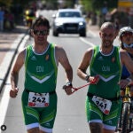 Miquel, el guardia civil guía de deportistas ciegos