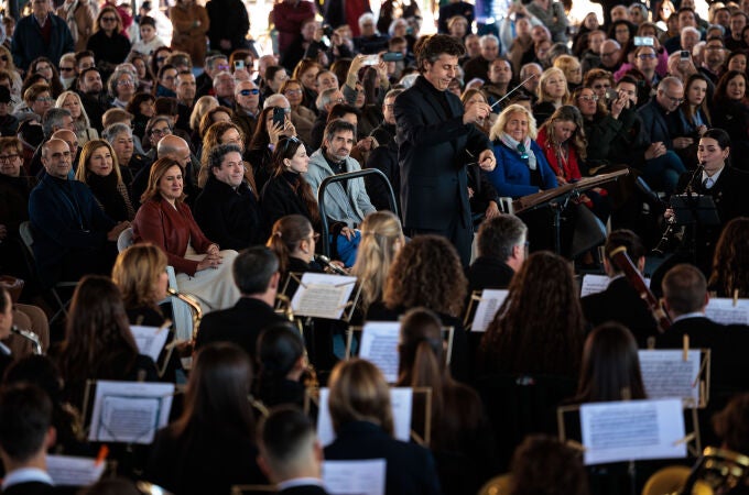 El director Gustavo Dudamel presenta el concierto-encuentro de bandas de música afectadas por la dana del próximo lunes
