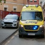 Policía Local de Murcia y ambulancia '061'