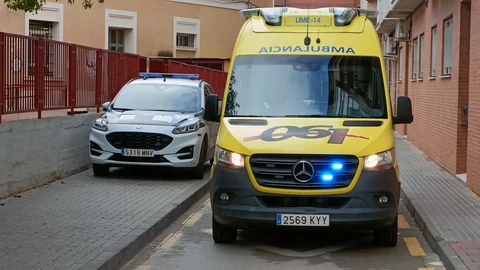 Imagen de archivo de una ambulancia