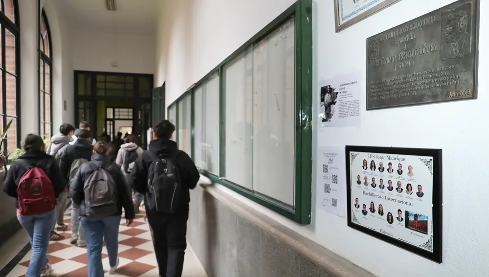 Pasillos del centro palentino