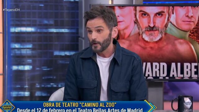 Fernando Tejero en 'El Hormiguero'