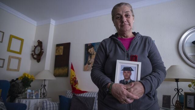 Francisca María Gómez, madre del Guardia Civil asesinado Miguel Ángel González