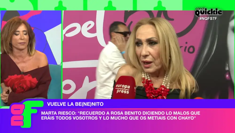 María Patiño y Rosa Benito en "Ni que fuéramos Shhh"