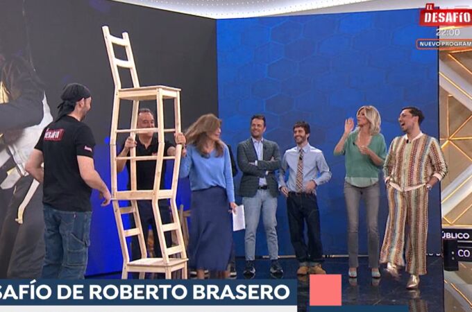 Roberto Brasero demuestra que está preparado para "El Desafío" de esta noche