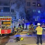 Sucesos.- AMPL.- Un total de 25 personas afectadas por el incendio del bingo en Valencia son realojadas en hoteles