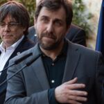 Puigdemont y Castellà (Junts) pidieron a Comín que no optase a presidir el Consell de la República