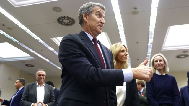 Alberto Nuñez Feijoó inagura la jornada Contra la Impunidad en el Congreso. © Jesús G. Feria.
