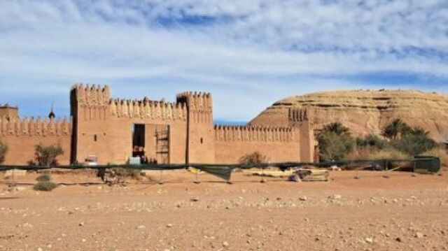 Una de las fortificaciones de la zona escogida por Nolan