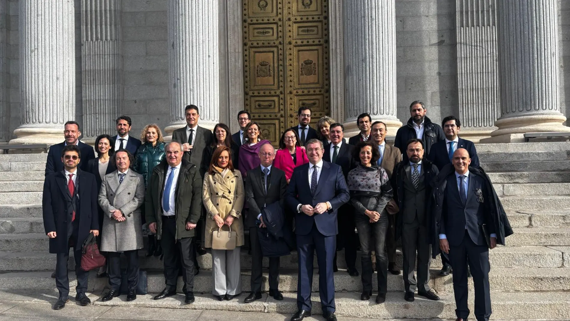 Junta directiva de Empresa Familiar en el Congreso de los Diputados