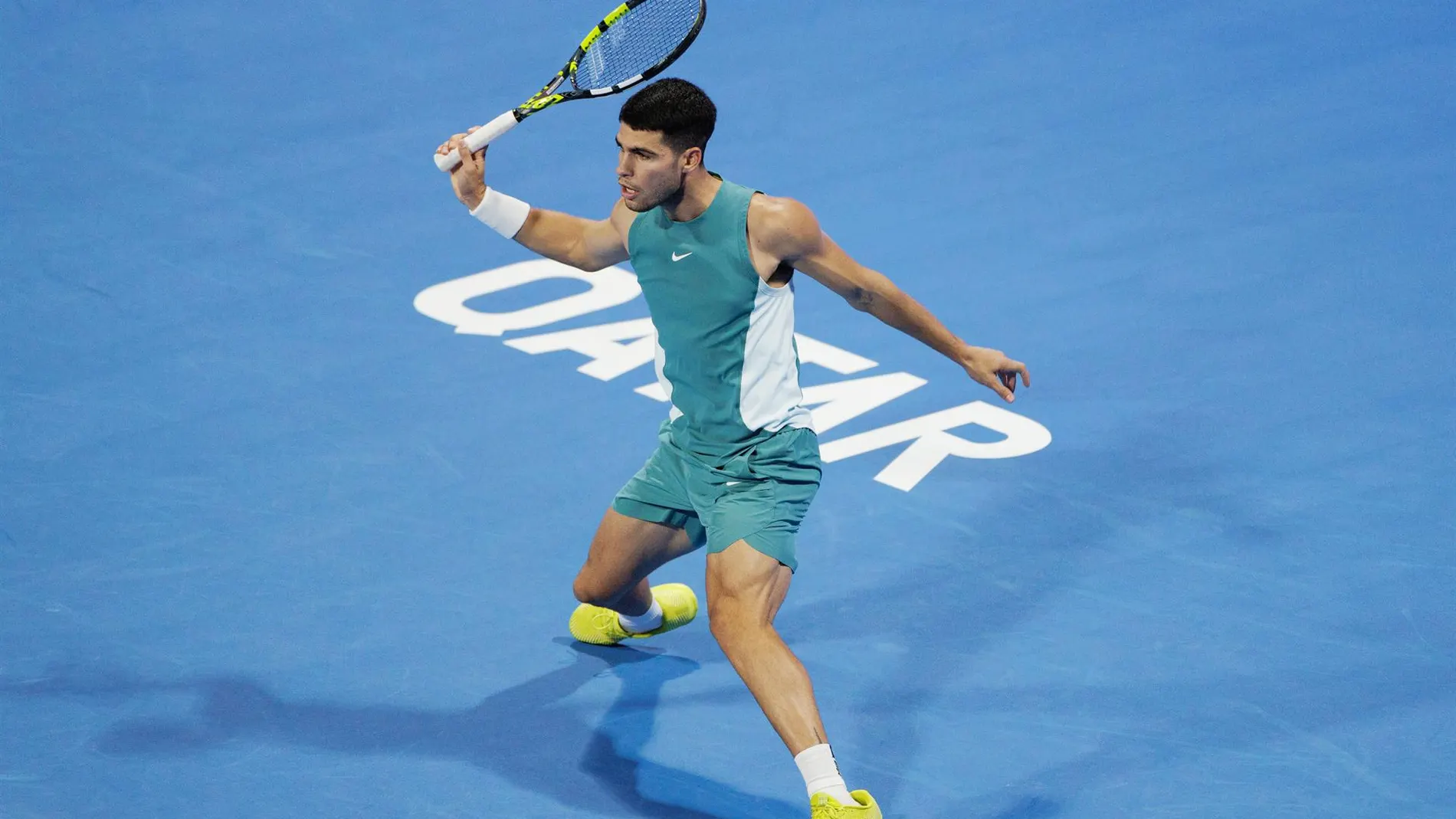 AMP.- Tenis.- El tenista español Carlos Alcaraz cae en Doha ante un inspirado Lehecka