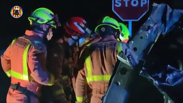 Las tres muertas en accidente de tráfico en Valencia huían de la Guardia Civil