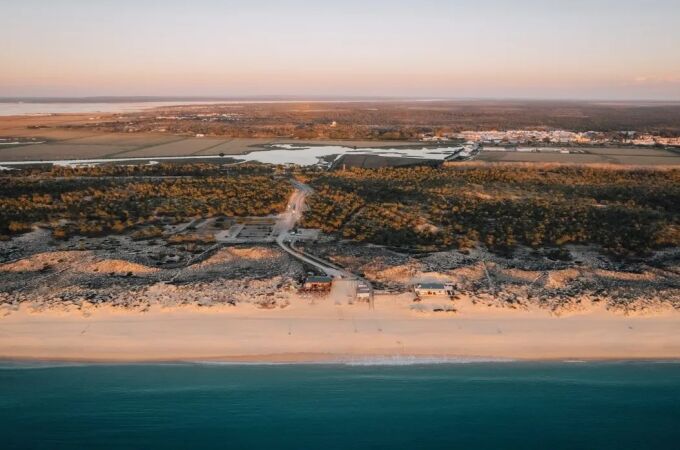 Las playas kilométricas son un distintivo de este litoral portugués