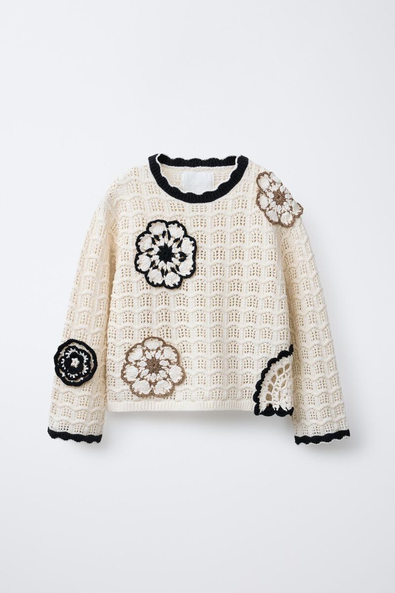 Top de crochet.