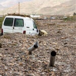 El temporal de lluvia que ha afectado a Lorca ha provocado la muerte de un vecino y decenas de incidencias