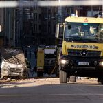 Sucesos.- AMP.- Una explosión de gas deja al menos 17 heridos en Mieres (Asturias)