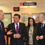 González Gago visita el Centro Administrativo de la Junta en Miranda de Ebro junto a Roberto Saiz y Sonsoles Sánchez-Reyes 