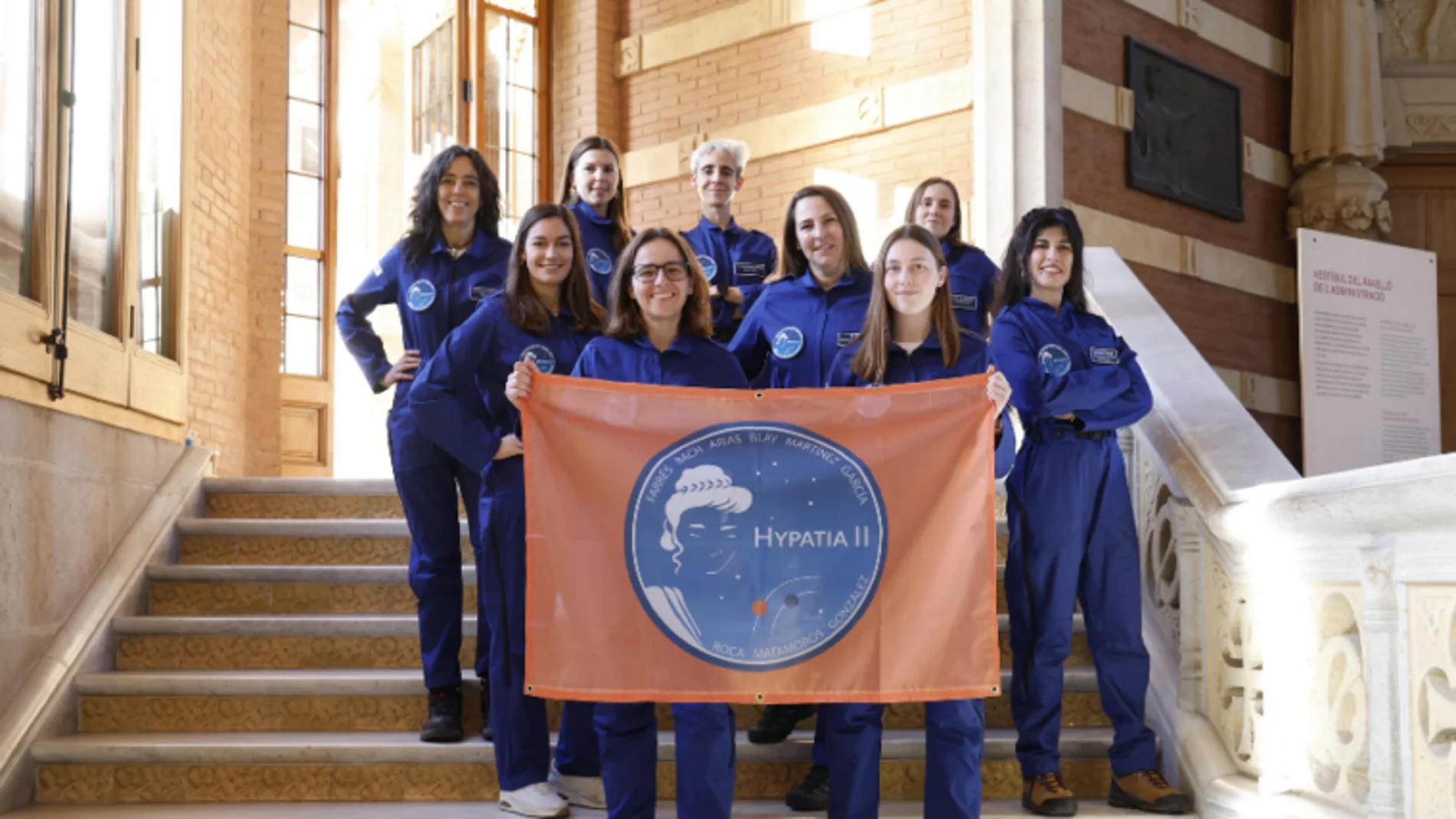 Un grupo de alumnas de The British School of Barcelona participan en la misión espacial Hypatia II