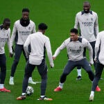 Real Madrid training day - UEFA Champions League