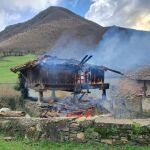  Desastre : quema una de las paneras más antigua de Asturias, se construyó en 1651