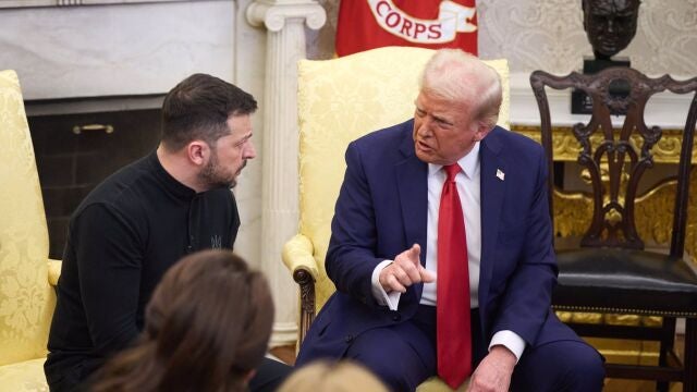 Ucrania.- Trump insiste a Zelenski que EEUU "no tolerará por mucho más tiempo" sus exigencias para la paz