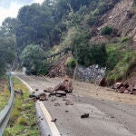 Lluvias caídas en la Serranía de Ronda en Málaga 