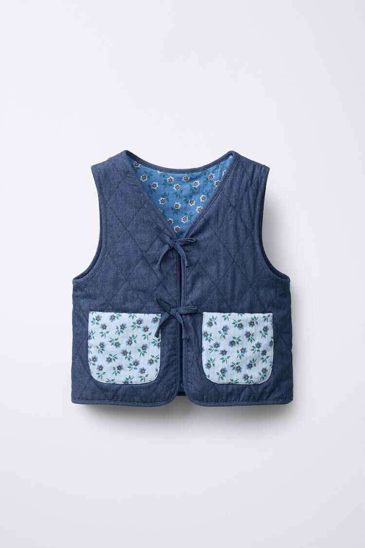 Chaleco reversible.