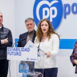 Ester Muñoz presenta el Plan junto a Francisco Vázquez, Paloma Sanz y José Mazarías