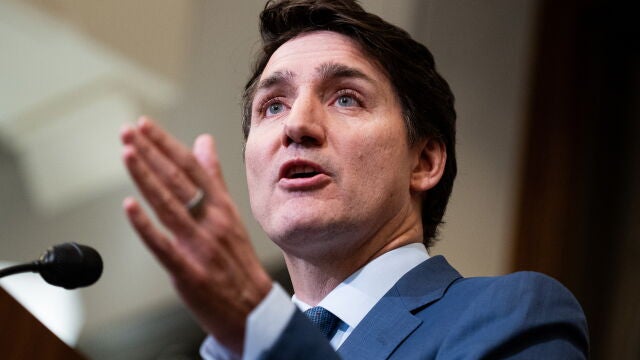 Canada's Prime Minister Justin Trudeau Speaks about US Tariffs