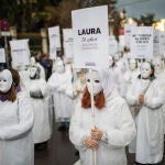 Manifestación organizada por el Movimiento Feminista de Madrid por el 8M