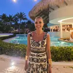 El vestido de Paula Echevarría en Punta Cana.