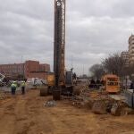 Obras de la línea 3 del Metro de Sevilla