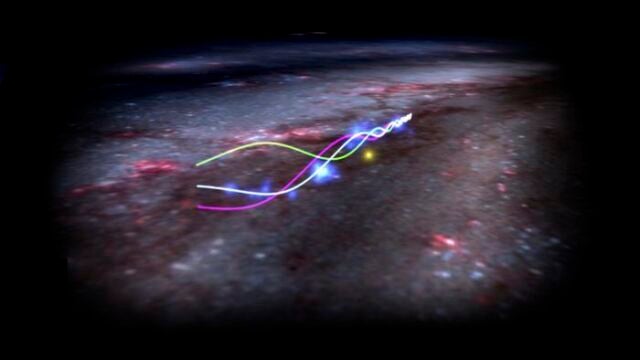 Así se ve la onda de Radcliffe en nuestra galaxia