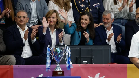 La reina Letizia asiste a la final de la Copa de la Reina de Waterpolo