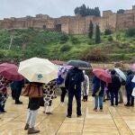 Lluvia en Málaga