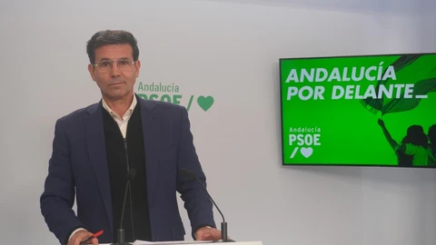 El portavoz del PSOE-A, Francisco Cuenca