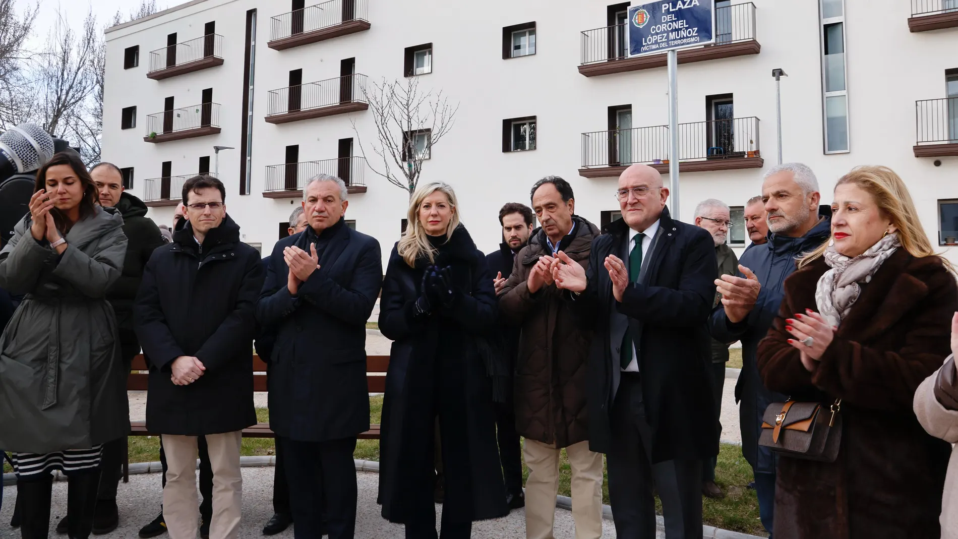 Inauguración de la nueva plaza en Valladolid