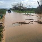 Arroyo Jondo desbordado