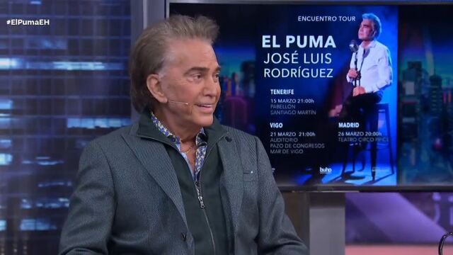 José Luis Rodríguez 'El Puma' en 'El Hormiguero'