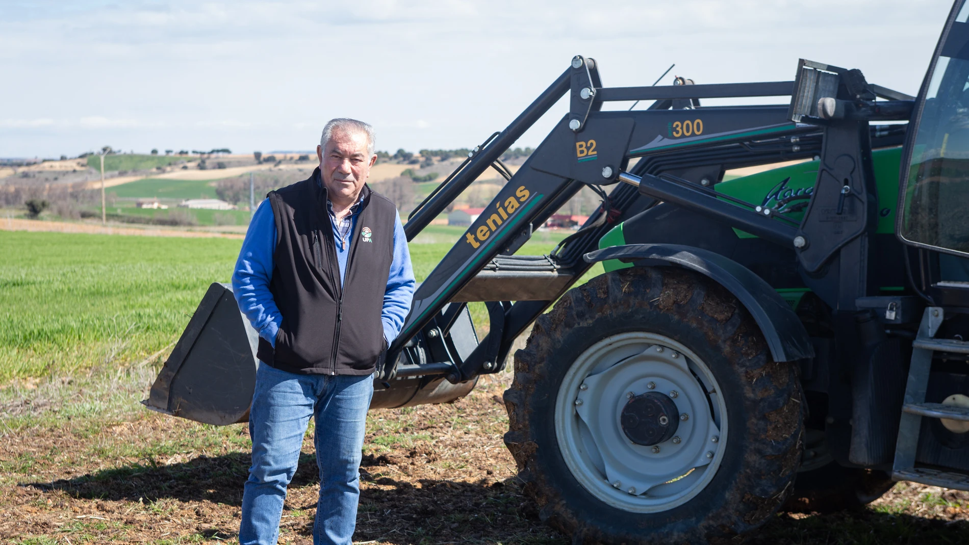Aurelio González, secretario general de UPA Castilla y León