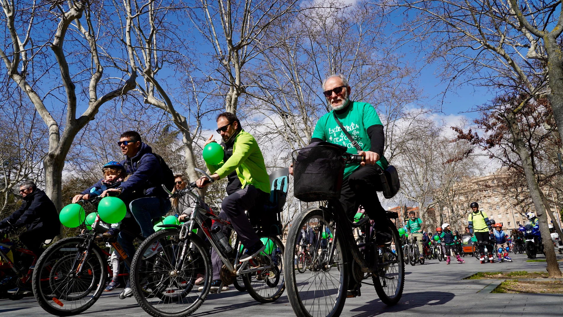 Marcha verde en Valladolid