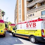 Sucesos.- Cuatro personas resultan heridas en un accidente de tráfico entre varios vehículos en Orihuela (Alicante)