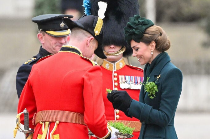 El look de Kate Middletonpara celebrar San Patricio.